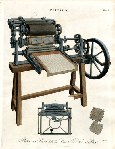 Historiske trykpresser af John Pass