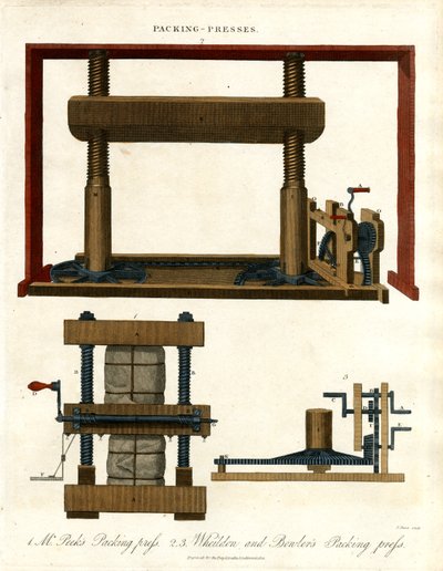 Pakkepresser: Industrielle pressemekanismer af John Pass