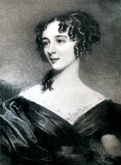 Jane Welsh Carlyle, litterær figur fra det 19. århundrede, 1909. af John Patrick