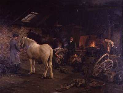 "Venter på hans tur" af John Percy Cooke