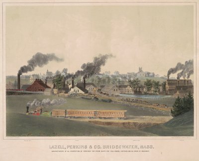 Lazell, Perkins & Co., Bridgewater, Mass. af John Perry Newell