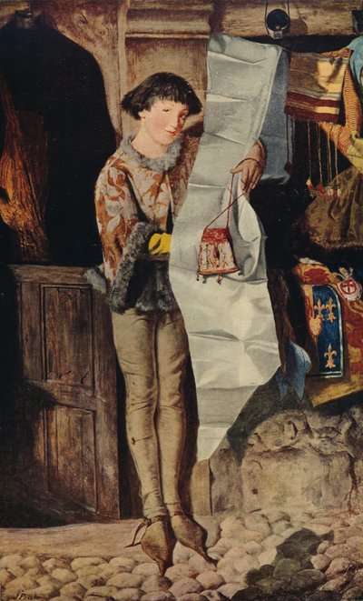 Hvad du mangler, frue, 1861, c1915 af John Pettie