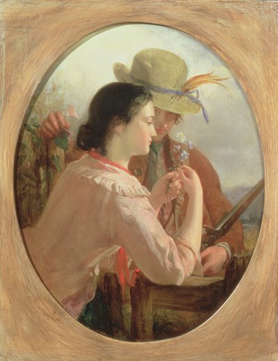 A Lovers Posy, 1846 af John Phillip