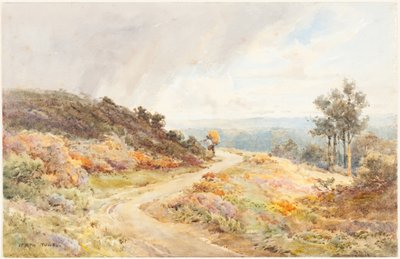 Autumn (akvarel over grafit på vævet papir) af John Powell