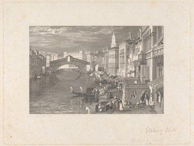 Rialto, Venedig af John Pye