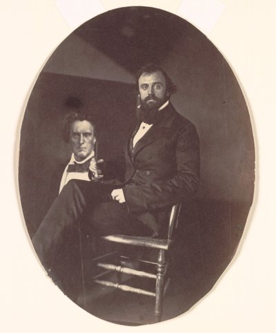 John R. Johnston med maleri af John R. Johnston