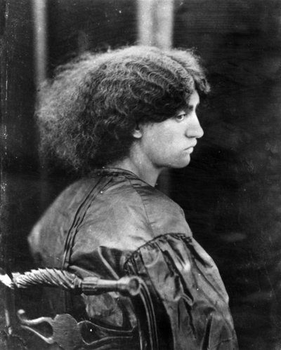 Jane Morris, poseret af Dante Gabriel Rossetti, 1865 (albumin print) af John R. Parsons