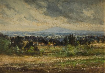 En scene i Surrey, 1930. af John Rabone Harvey