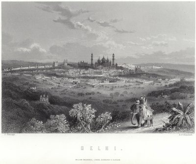 Delhi i Indien af John Ramage