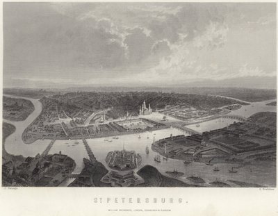 Sankt Petersborg i Rusland af John Ramage