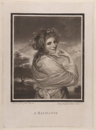 A Bachante (Emma Hart, senere Lady Hamilton) af John Raphael Smith
