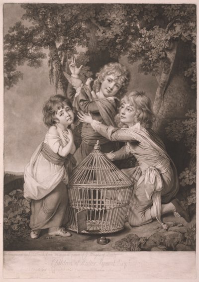 Børn af Walter Synnot af John Raphael Smith