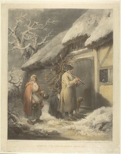 Hyttefamilie af John Raphael Smith