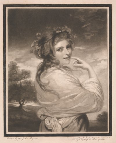 Lady Hamilton som bakchantinde af John Raphael Smith