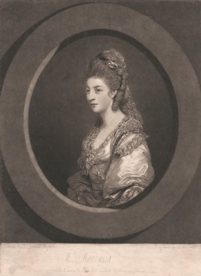 Fru Mordaunt af John Raphael Smith