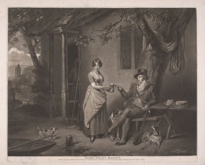 Jægerens måltid af John Raphael Smith