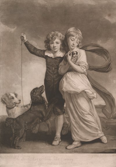 De klaverende børn af John Raphael Smith