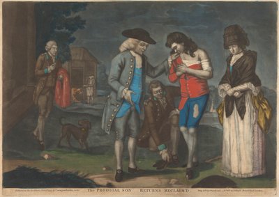 Den fortabte søn vender tilbage (1 af 5) af John Raphael Smith