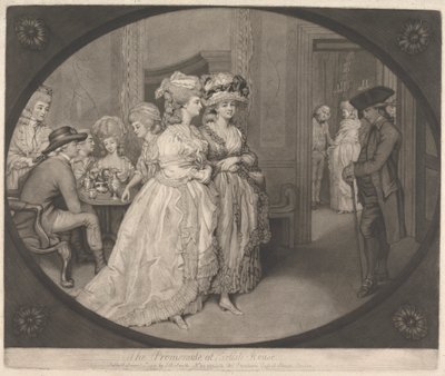 Promenade ved Carlisle House af John Raphael Smith