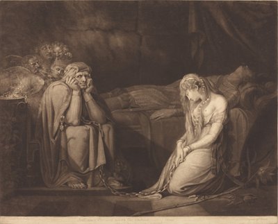 Belisane og Parcival under Urmas fortryllelse af John Raphael Smith after Henry Fuseli