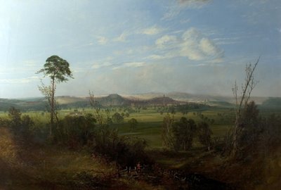 Udsigt over Nottingham fra Wilford, ca. 1850 af John Rawson Walker