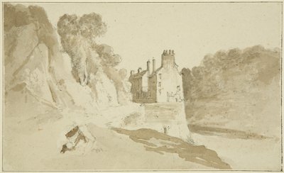 Hotwell House (blyant og akvarel på papir) af John Reverend Eden