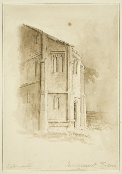 Innis Court Farmhouse, Bedminster af John Reverend Eden