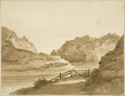 The Avon over Hotwells (blyant og akvarel på papir) af John Reverend Eden