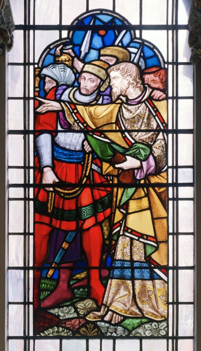 The Passion Of Christ, 1859 (farvet glas) af John Richard Clayton