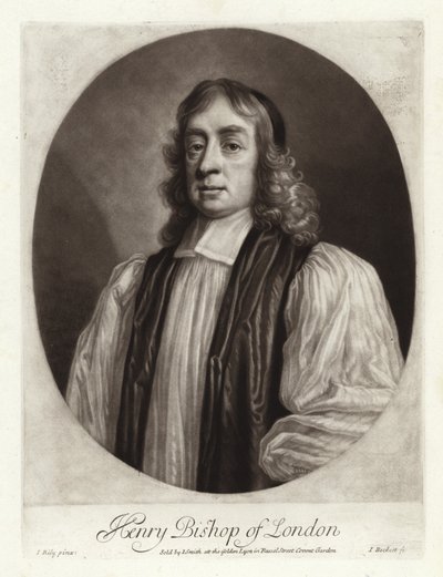 Portræt af Henry Compton, biskop af London af John Riley