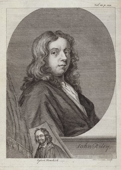 Portræt af John Riley af John Riley