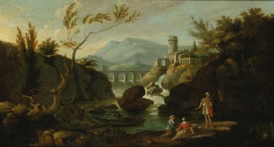 Klassisk Landskab, 1822-1826 af John Ritto Penniman