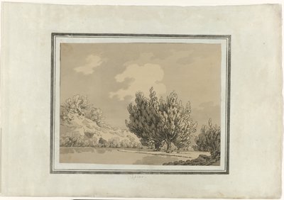 Poppel af John Robert Cozens (signed by artist)
