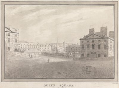 Bad: Queen Square af John Robert Cozens