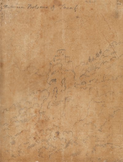 Mellem Bolzano og Trent af John Robert Cozens