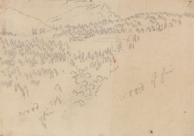 Mellem Innsbruck og Schönberg af John Robert Cozens