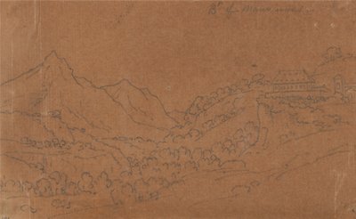 Bramaner fra Mauriennerne af John Robert Cozens