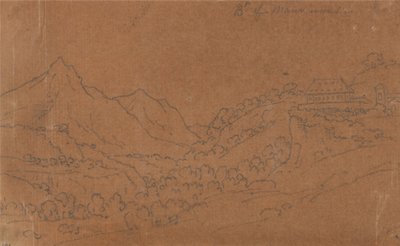 Bramans fra Mauriennes af John Robert Cozens