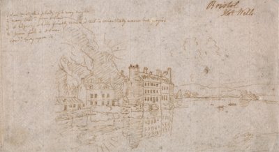 Bristol Hot Wells af John Robert Cozens