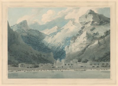 Cetara ved Salerno-bugten af John Robert Cozens