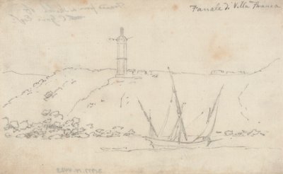Lanterne af Villa Franca af John Robert Cozens