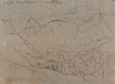 Grand Chartreuse, 24. oktober af John Robert Cozens
