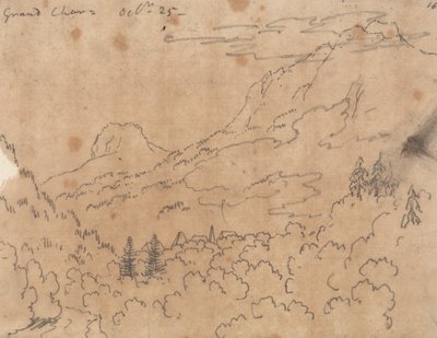 Grand Chartreuse, 25. oktober af John Robert Cozens