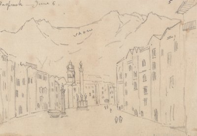 Innsbruck, 6. juni af John Robert Cozens