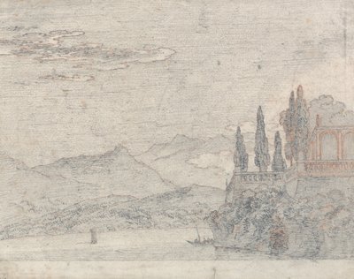 Den Borromæiske Ø, Lago Maggiore af John Robert Cozens