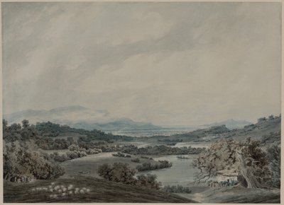 Italiensk Landskab af John Robert Cozens
