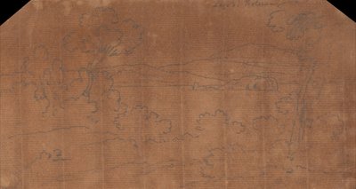 Bolsena-søen af John Robert Cozens