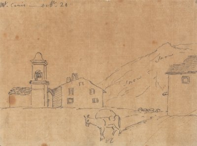 Mont Cenis, den 20. oktober af John Robert Cozens