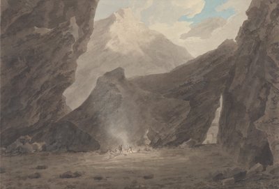 I nærheden af Chiavenna i Graubünden af John Robert Cozens