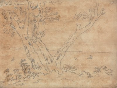 Nær Raito ved Salerno-bugten af John Robert Cozens
